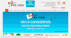 Desktop Screenshot of colegiolasrosas.es